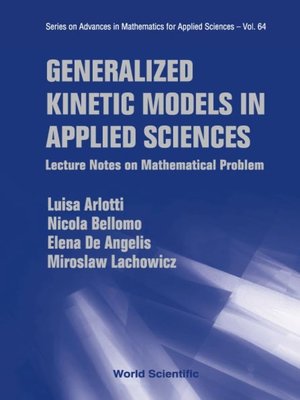 cover image of Generalized Kinetic Models In Applied Sciences